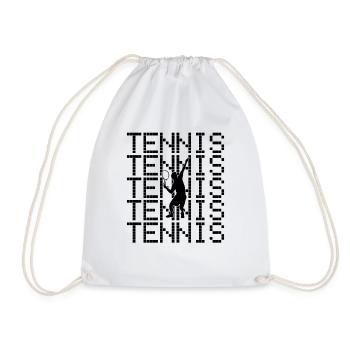 Tennis - Sac de sport léger - blanc - Devant
