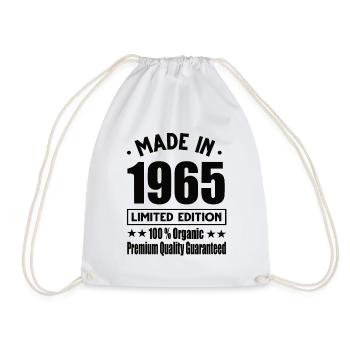 Fabriqué en 1965 Vintage Retro Limited Edition - Sac de sport léger - blanc - Devant