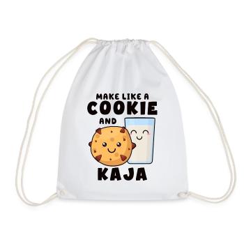 La langue coréenne fait des blagues comme un cookie et - Sac de sport léger - blanc - Devant