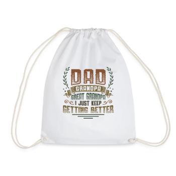 Annoncez la grossesse. - Sac de sport léger - blanc - Devant