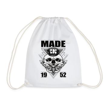 Made in 1952 Vintage Retro Limited Edition - Drawstring Bag - white - Front