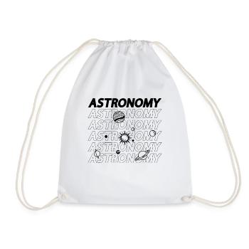 Amateurs d’astronomie Univers Science Étoiles spatiales - Sac de sport léger - blanc - Devant