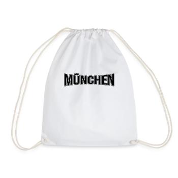 München - Turnbeutel - Weiß - Vorne