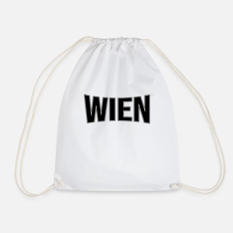 Wien - Turnbeutel - Weiß