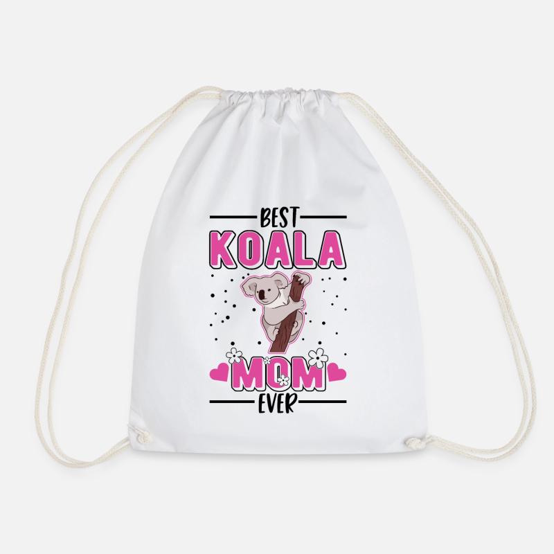 Best Koala Mom Ever Koalabär - Turnbeutel - Weiß