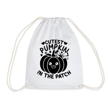 Halloween Cutest Pumpkin In The Family Halloween - Drawstring Bag - white - Front
