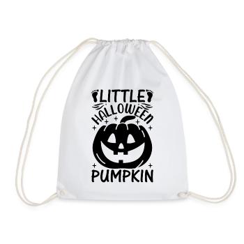 Halloween Baby I Little Halloween Pumpkin - Turnbeutel - Weiß - Vorne