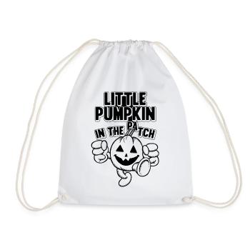 Halloween Little Pumpkin In The Patch - Pumpkin - Turnbeutel - Weiß - Vorne