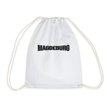 Magdeburg - Turnbeutel - Weiß - Vorne