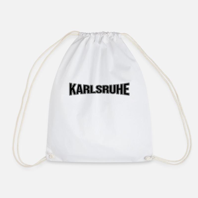 Karlsruhe - Turnbeutel - Weiß