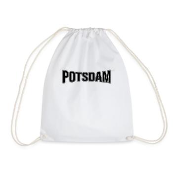 Potsdam - Drawstring Bag - white - Front