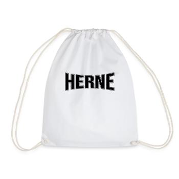Herne - Drawstring Bag - white - Front