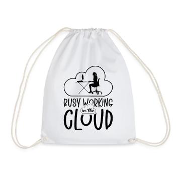 Cloud Computing Programmierer Kodierung - Turnbeutel - Weiß - Vorne