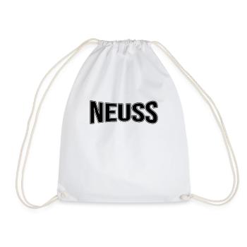 Neuss - Turnbeutel - Weiß - Vorne