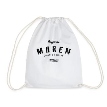 Maren Limited Edition - Turnbeutel - Weiß - Vorne