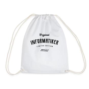 Informatiker Limited Edition IT Lustiges - Turnbeutel - Weiß - Vorne