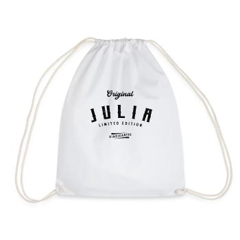 Julia Limited Edition - Turnbeutel - Weiß - Vorne