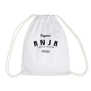 Anja Limited Edition - Turnbeutel - Weiß - Vorne