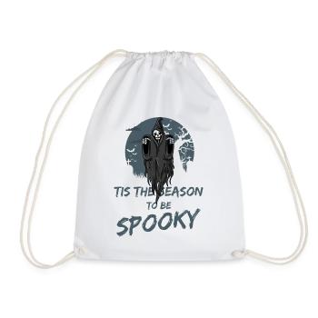 The Grim Reaper - Drawstring Bag - white - Front