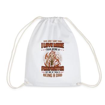 Pompier Stolz Pompier Papa - Sac de sport léger - blanc - Devant