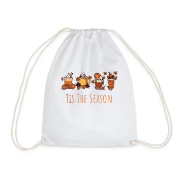 Coffee lovers, it's the season - Drawstring Bag - white - Front