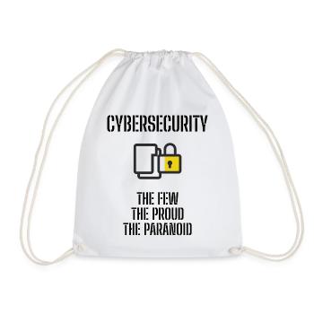 Cybersecurity - IT-Sicherheit Informatiker - Turnbeutel - Weiß - Vorne
