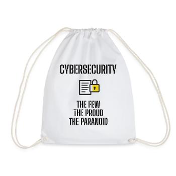 Cybersecurity - IT-Sicherheit Informatiker - Turnbeutel - Weiß - Vorne
