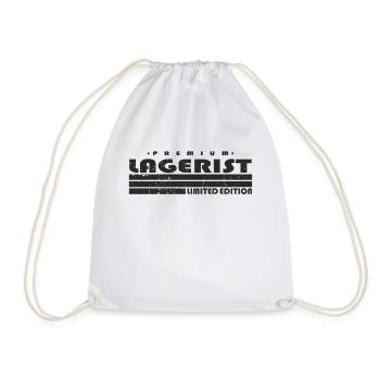 Lagerist Limited Edition Lagerlogistik Lager - Turnbeutel - Weiß - Vorne