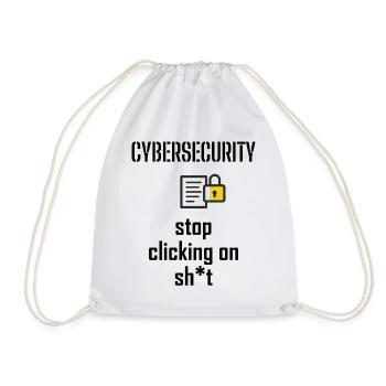 Cybersecurity - IT-Sicherheit Informatiker - Turnbeutel - Weiß - Vorne