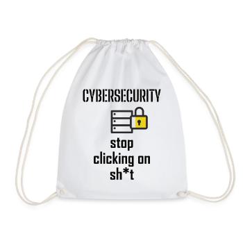 Cybersecurity - IT-Sicherheit Informatiker - Turnbeutel - Weiß - Vorne