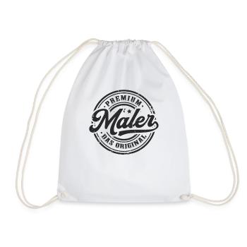 Maler Original Lackierer Vintage - Turnbeutel - Weiß - Vorne
