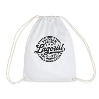 Lagerist Original Lagerlogistik Lager Logistiker - Turnbeutel - Weiß - Vorne