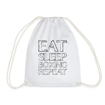 Manger des boîtes de couchage - Sac de sport léger - blanc - Devant