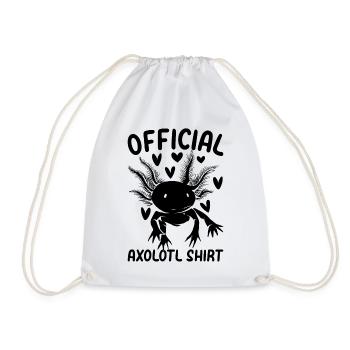 Axolotl Chemise Officielle Axolotl Axolotl - Sac de sport léger - blanc - Devant