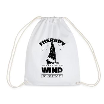 Plage Voile Windracer Land Sailers Land Sailors - Sac de sport léger - blanc - Devant