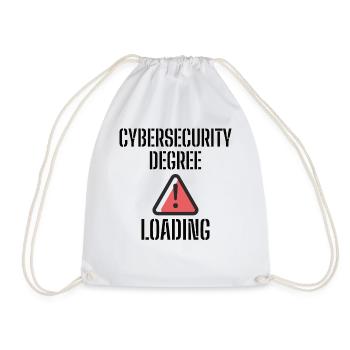 Cybersecurity - IT-Sicherheit Informatiker - Turnbeutel - Weiß - Vorne