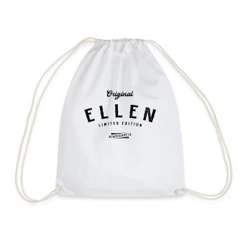 Ellen Limited Edition - Turnbeutel - Weiß - Vorne