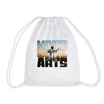 Martial arts - Drawstring Bag - white - Front