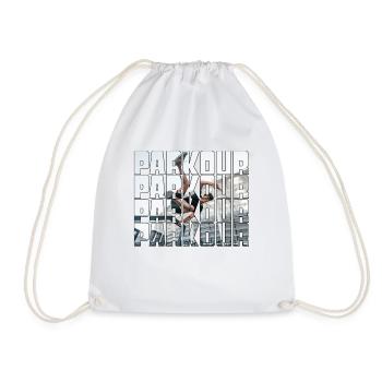 le parkour - Sac de sport léger - blanc - Devant