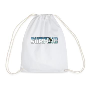 Surf - Sac de sport léger - blanc - Devant
