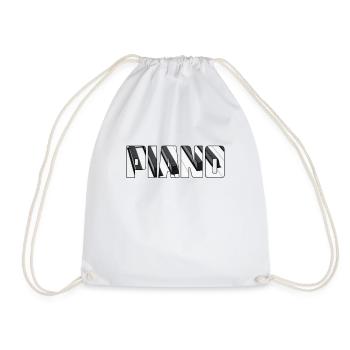 Piano - Sac de sport léger - blanc - Devant