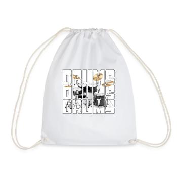 Percussion - Drawstring Bag - white - Front