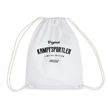 Kampfsportler Limited Edition Kampfsport - Turnbeutel - Weiß - Vorne