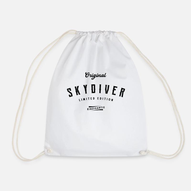 Skydiver Limited Edition Skydiving - Turnbeutel - Weiß