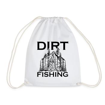 Détecteur de trésors de détection de métaux de pêche à la terre - Sac de sport léger - blanc - Devant