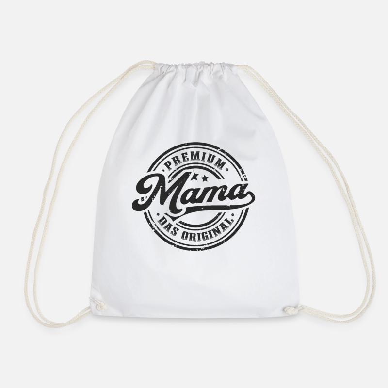 Mama Original Muttertag Lustiges Mutter - Turnbeutel - Weiß