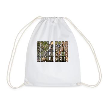 Koala Bear - Drawstring Bag - white - Front