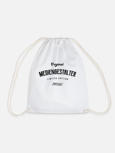 Mediengestalter Limited Edition - Turnbeutel - Weiß