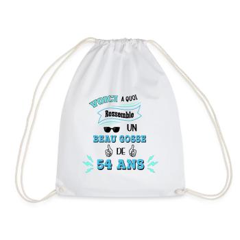 Idée De Cadeau Drôle Pour Les Beaux Gosses - Sac de sport léger - blanc - Devant