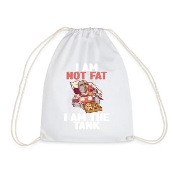 Pen and Paper for RPG Gaming Father - Drawstring Bag - white - Front